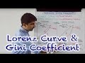 Lorenz Curve and Gini Coefficient - Measures of Income Inequality