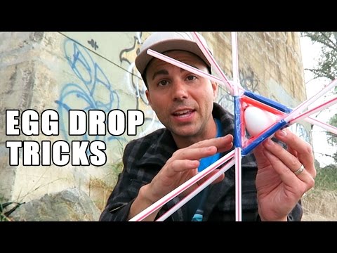 1st place Egg Drop project ideas using SCIENCE