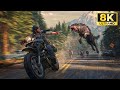 DAYS GONE PRESS ANY BUTTON Zombie Gameplay 8k Video days gone ps5 days gone horde