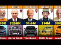 195 Countries State Leaders Cars 🤑 - $20,000 to $ 14,000,000