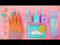 DIY Mermaid  Paper Nails | Drawing and playing