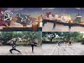 Remake Kungfu fight in animation "Fog Hill of the Five Elements"【Amazing Kungfu】#shorts