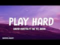 David Guetta ft  Ne Yo, Akon - Play Hard (Lyrics)