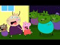 Zombie Apocalypse, ALIEN TURNS PEPPA PIG FAMILY INTO ZOMBIES | Peppa Pig Funny Animation