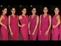 Regina Cassandra hot pink saree shootout video‼️south Indian actress‼️viral photoshoot videos 𝗛𝗗‼️😍💦
