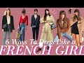 how to dress like a french woman | minimalist french girl style
