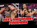 The 5 Best & 5 Worst Finishers from WWE's Current Women Wrestlers