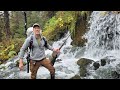 Stranded in Alaska's Rainforest - 3 Days Solo camping