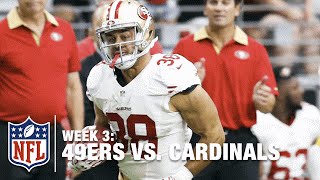 Jarryd Hayne Speeds to the Outside for a 37-yard Punt Return | 49ers vs. Cardinals | NFL