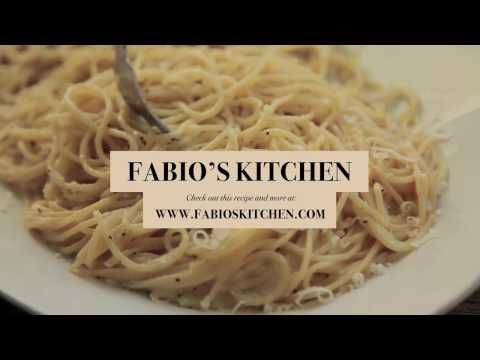 Fabio s Kitchen Episode 8 Spaghetti Cacio e Pepe 