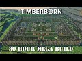 30 Hour MEGA Build: A Timberborn Timelapse