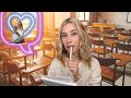 Classmate tricks /flirts with you for the test answers ASMR