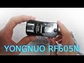 Test Recenzja PL Yongnuo RF605N wyzwalacz radiowy + LS-2,5/N3