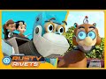 Robo Squirrel, Day of the Drones +MORE | Rusty Rivets | Cartoons for Kids