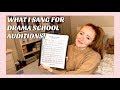 WHAT I SANG FOR DRAMA SCHOOL AUDITIONS! HOW TO CHOOSE YOUR SONGS! - LUCY ADAMS