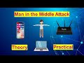 Man-In-The-Middle Attacks (MITM) Live Demonstration - Wi-Fi Hacks | Wireshark
