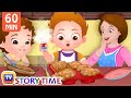 ChaCha learns to make cupcakes + Many More ChuChu TV Good Habits Bedtime Stories For Kids