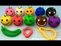 Download Learning Colours with Play Doh Apples Smiley Face with Banana Strawberry Pear Cutters Fun & Creative mp4 3gp mp3 videos - waplic