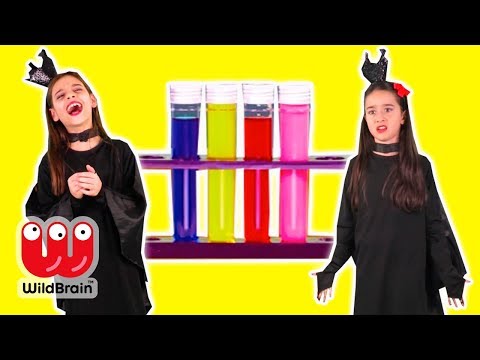 LEARN COLORS WITH MAGIC POTIONS 🎩 Princess Pranks Princesses In Real Life WildBrain Kiddyzuzaa