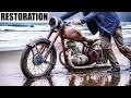 Restoration old Motorcycle 1952 - Full Restoration