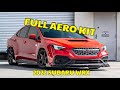 2022 Subaru WRX | Full Aero lip kit installation DIY