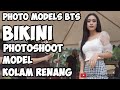 Bikini Photoshoot at Swimming Pool Photo Models BTS