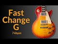 Easy Groove 12 Bar Blues Guitar Backing Track in G