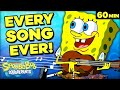 EVERY Song Ever 🎵 | 1 Hour+ Music Compilation | SpongeBob
