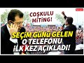 Ekrem İmamoğlu seçim günü gelen o telefonu ilk kez açıkladı! Erdoğan'ı kıskandıracak miting!