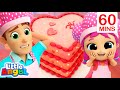 Jill's Pink Princess Bake Off! | Jill's Playtime | Little Angel Kids Songs & Nursery Rhymes