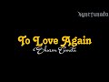 TO LOVE AGAIN [ SHARON CUNETA ] KARAOKE | MINUS ONE