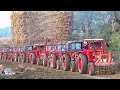 Most Badly Mud stuck trailer Belarus Tractors pulled out- Extremely Powerful Tractors