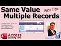 Dynamic Default Value: Use the Same Value For Multiple Records During Data Entry in Microsoft Access