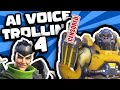 HILARIOUS AI Voice Trolling 4 (Overwatch 2)
