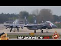 LIVE US AIR FORCE F-15 & F-35 ACTION 48TH FIGHTER WING • RAF LAKENHEATH 03.05.24