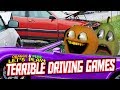 Annoying Orange🍊 &  Pear🍐Play - TERRIBLE DRIVING Games! 🏎️