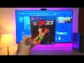 WWE 2K23 Gameplay (PS4 Slim) 4K HDR TV