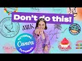 CANVA LOGO DESIGN: Do's & Don'ts from a Professional Designer (yes you can make your logo in Canva)