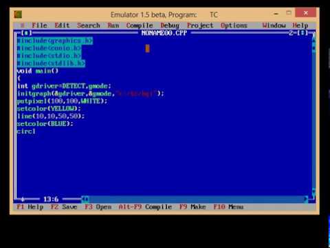 Programs In Computer Graphics Using C
