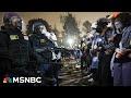 'Hourslong struggle': Police arrest hundreds of protestors at UCLA encampment