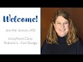 Meet Dr. Jennifer Jenson | Pediatrics – Fort Dodge