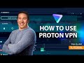 How to use ProtonVPN ✅ Tutorial Proton VPN FREE, Setup, Advanced Features - Review 2024