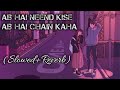 Ab Hai Neend Kise Ab Hai Chain Kaha (Slowed+Reverb) | Alka , Kumar Sanu | SK LOFI MUSIC | #viral