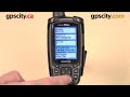 Garmin GPSMAP 64 Series Map Settings with GPS City