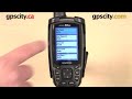 Garmin GPSMAP 64 Series Map Settings with GPS City