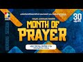 MONTH OF PRAYER | MORNING SESSION | 30.04.2024