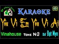 KARAOKE - Yêu Vì Ai Yêu Vì Em Remix - Nguyễn Thạc Bảo Ngọc ft DJ Đạt Myn