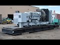 1600 kW MTU Diesel Generator- Unit 87988