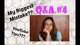 Q&A#4: Tips on Starting a Youtube Channel! My Biggest Mistake???