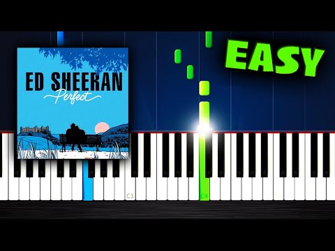 Download Ed Sheeran - Perfect - EASY Piano Tutorial by PlutaX free